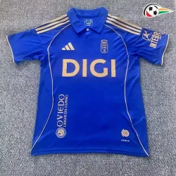 Camiseta Real Oviedo Qualidade TAILANDESA Local 2025/26 Azul