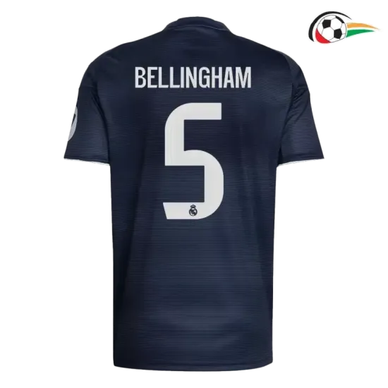 Equipacione BELLINGHAM 5 Real Madrid Baratas Visitante 2025/26 Azul