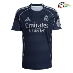 VINI JR. 7 Real Madrid Camisa Qualidade AAA Away Segundo Kit 2025/26 Azul