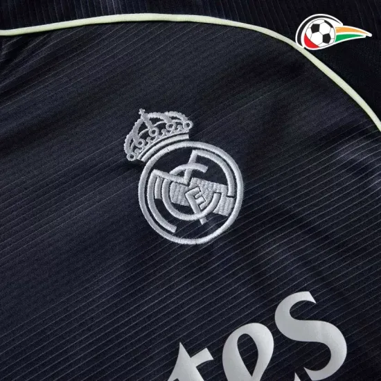 VINI JR. 7 Real Madrid Camisa Qualidade AAA Away Segundo Kit 2025/26 Azul VINI JR. 7 Real Madrid Camisa Qualidade AAA Away Segundo Kit 2025/26 Azul