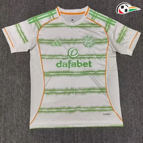 Camisa Celtic Qualidade AAA Alternativa 2025/26 Verde/Branco