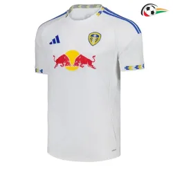Camiseta Leeds United Qualidade Premium Home Primeiro Kit 2025/26 Branco