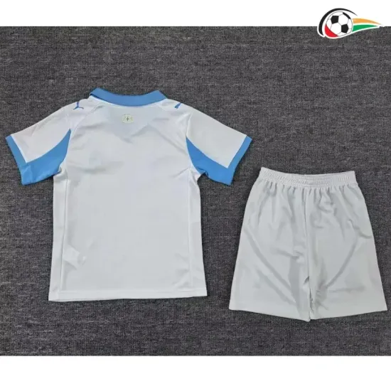 Camisola Olympique Marsella Qualidade TAILANDESA Primeiro Kit 2025/26 Infantil Branco Camisola Olympique Marsella Qualidade TAILANDESA Primeiro Kit 2025/26 Infantil Branco
