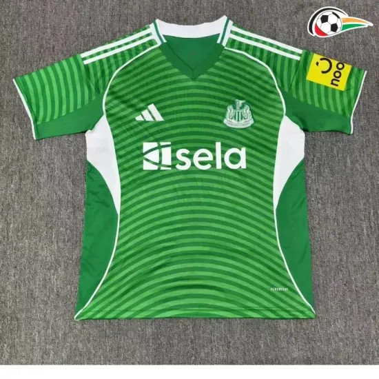 Newcastle United Camisa Baratas Segundo Kit 2025/26 Verde Newcastle United Camisa Baratas Segundo Kit 2025/26 Verde