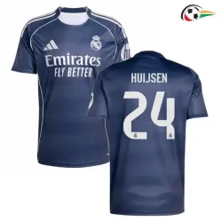 HUIJSEN 24 Camisola Real Madrid Replicas Away 2025/26 Azul