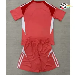 Camisola Aston Villa Qualidade Premium do Guarda-Redes 2025/26 Niños com Patch da La Liga Laranja