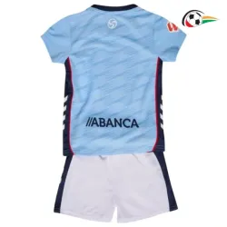 Celta De Vigo Equipacione Qualidade AAA Local 2025/26 Niños com Patch da La Liga Azul