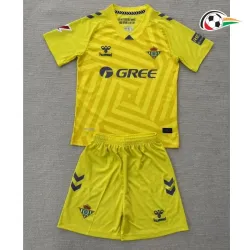 Equipacione Real Betis Baratas do Guarda-Redes 2025/26 Niños com Patch da La Liga Amarelo