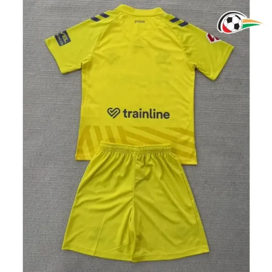 Equipacione Real Betis Baratas do Guarda-Redes 2025/26 Niños com Patch da La Liga Amarelo
