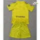 Equipacione Real Betis Baratas do Guarda-Redes 2025/26 Niños com Patch da La Liga Amarelo