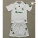 Real Betis Camisa Qualidade AAA do Guarda-Redes 2025/26 Niños com Patch da La Liga Branco
