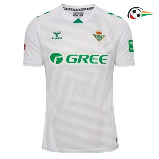 Real Betis Camisola Qualidade TAILANDESA do Guarda-Redes 2025/26 com Patch da La Liga Branco Real Betis Camisola Qualidade TAILANDESA do Guarda-Redes 2025/26 com Patch da La Liga Branco