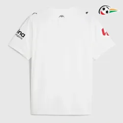 Valencia Camisola Replicas Home Primeiro Kit 2025/26 com Patch da La Liga Branco