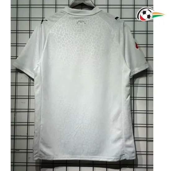 Valencia Camisola Replicas Home Primeiro Kit 2025/26 com Patch da La Liga Branco Valencia Camisola Replicas Home Primeiro Kit 2025/26 com Patch da La Liga Branco