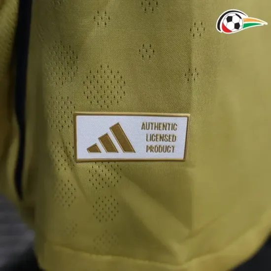 Boca Juniors Camiseta Qualidade Premium Segundo Kit 2025/26 Versão Jogador Amarelo