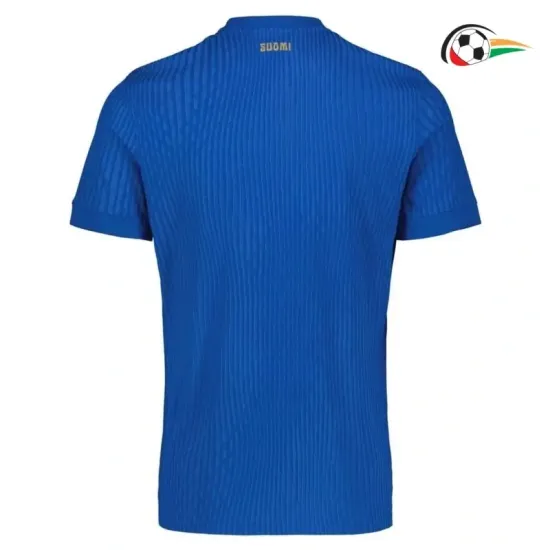 Camisola Finlandia Replicas Visitante 2025 Azul