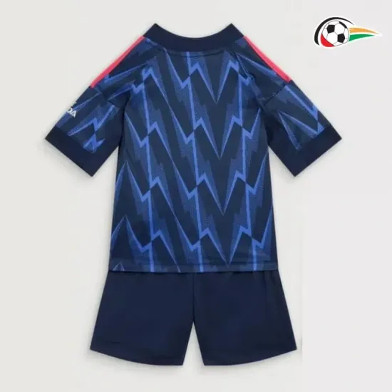 Equipacione Arsenal Qualidade AAA Segundo Kit 2025/26 Infantil Azul