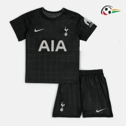 Tottenham Hotspur Camisa Futebol Away Segundo Kit 2025/26 Niños Preto