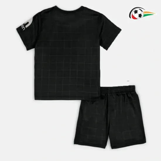 Tottenham Hotspur Camisa Futebol Away Segundo Kit 2025/26 Niños Preto Tottenham Hotspur Camisa Futebol Away Segundo Kit 2025/26 Niños Preto