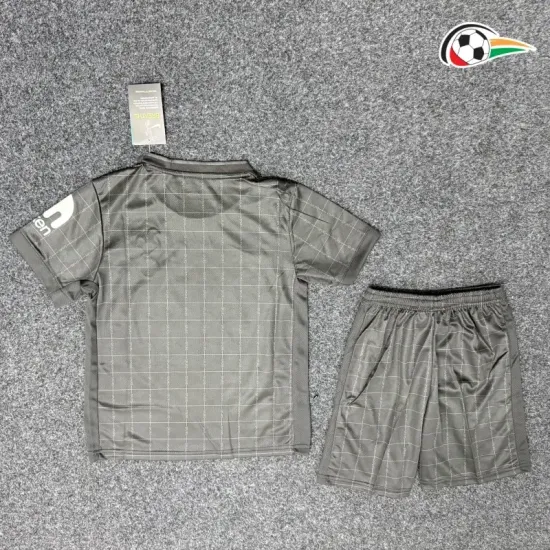 Tottenham Hotspur Camisa Futebol Away Segundo Kit 2025/26 Niños Preto Tottenham Hotspur Camisa Futebol Away Segundo Kit 2025/26 Niños Preto
