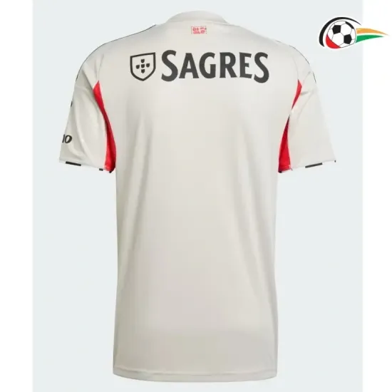 Benfica Equipacione Qualidade AAA Segundo Kit 2025/26 Bege Benfica Equipacione Qualidade AAA Segundo Kit 2025/26 Bege