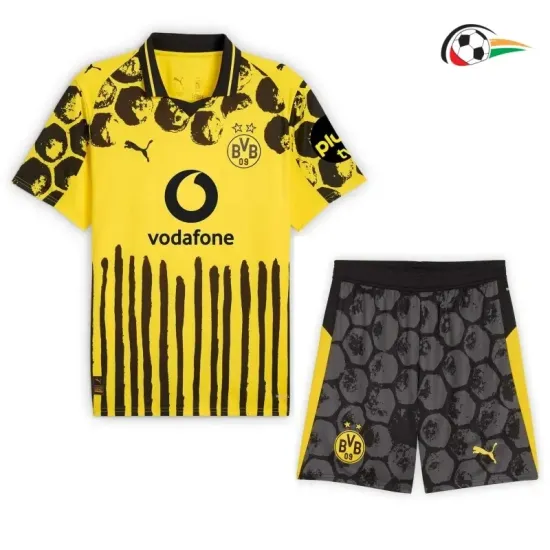 Borussia Dortmund Camisola Replicas KidSuper 2025/26 (Camisola + Calções) Amarelo Borussia Dortmund Camisola Replicas KidSuper 2025/26 (Camisola + Calções) Amarelo