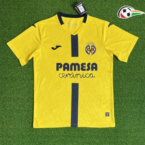 Camisa Villarreal Futebol Home 2025/26 Amarelo Camisa Villarreal Futebol Home 2025/26 Amarelo