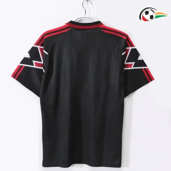 Camisola AC Milan Replicas Edição Especial 1997/98 Retro Classicas Preto