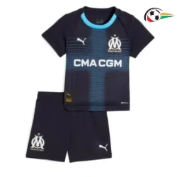 Equipacione Olympique Marsella Baratas Away 2025/26 (Camisola + Calções) Azul Marinho