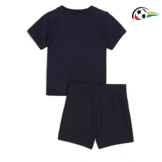 Equipacione Olympique Marsella Baratas Away 2025/26 (Camisola + Calções) Azul Marinho