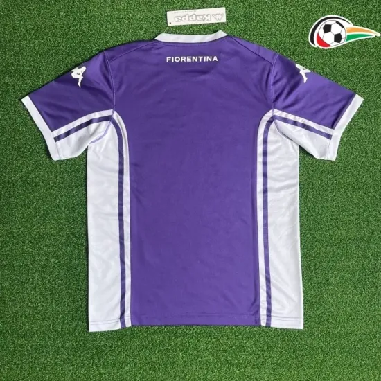 Fiorentina Equipacione Futebol Local 2025/26 Roxo/Branco Fiorentina Equipacione Futebol Local 2025/26 Roxo/Branco