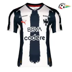 Monterrey Camisola Qualidade TAILANDESA Primeiro Kit 2025/26 Preto/Branco