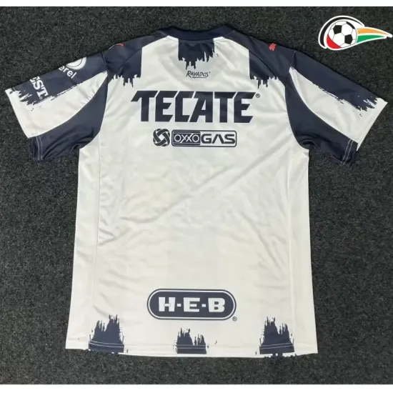 Monterrey Camisola Qualidade TAILANDESA Primeiro Kit 2025/26 Preto/Branco