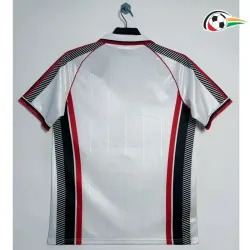 AC Milan Camisola Qualidade Premium Away 1997/98 Retro Classicas Branco