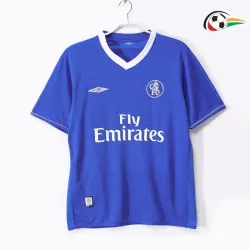 Chelsea Camisola Replicas Local 2003/05 Retro Classicas Azul