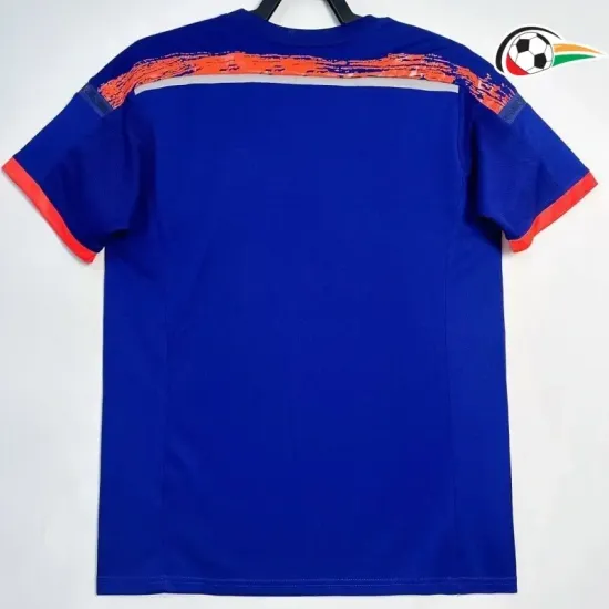 Equipacione Japón Futebol Home 2014 Classicas Azul