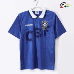 Brasil Equipacione Qualidade AAA Visitante Segundo Kit 1991/93 Classicas Azul