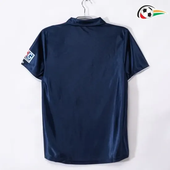 Camiseta PSG Replicas Home 2001/02 Vintage Azul Camiseta PSG Replicas Home 2001/02 Vintage Azul