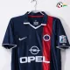 Camiseta PSG Replicas Home 2001/02 Vintage Azul Camiseta PSG Replicas Home 2001/02 Vintage Azul