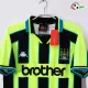 Camisola Manchester City Qualidade Premium Visitante 1998/99 Retro Classicas Verde/Negro Camisola Manchester City Qualidade Premium Visitante 1998/99 Retro Classicas Verde/Negro