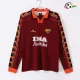 Equipacione AS Roma Baratas Local 1998/99 Classicas ML Vermelho