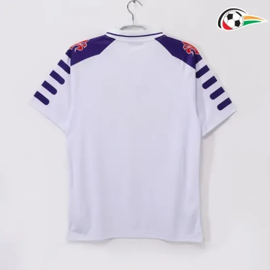 Fiorentina Camisola Qualidade TAILANDESA Away 1998/99 Retro Classicas Branco Fiorentina Camisola Qualidade TAILANDESA Away 1998/99 Retro Classicas Branco