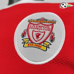 Liverpool Camiseta Qualidade Premium Primeiro Kit 1998/99 Vintage Vermelho