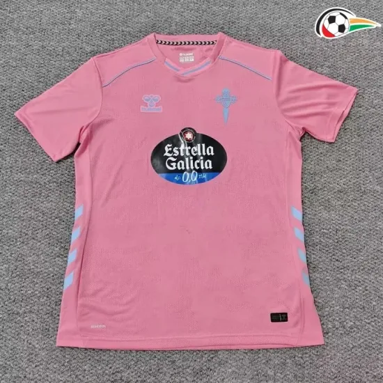 Camisa Celta De Vigo Baratas Terceiro Kit 2025/26 Rosa Camisa Celta De Vigo Baratas Terceiro Kit 2025/26 Rosa