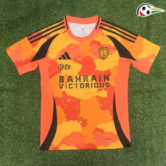 Camiseta Paris FC Qualidade TAILANDESA Alternativa 2025/26 Laranja