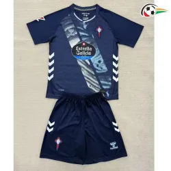 Camisola Celta De Vigo Replicas Visitante Segundo Kit 2025/26 Niños com Patch da La Liga Azul Marinho