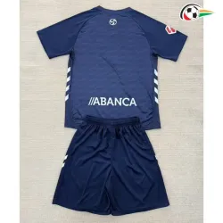 Camisola Celta De Vigo Replicas Visitante Segundo Kit 2025/26 Niños com Patch da La Liga Azul Marinho