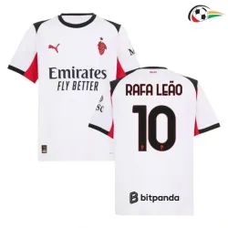Camiseta MODRIĆ 14 AC Milan Qualidade Premium Away 2025/26 Branco