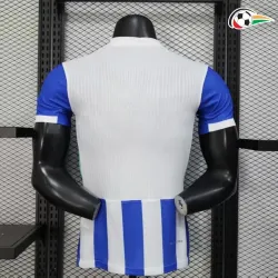 Camisa Brighton Baratas Local Primeiro Kit 2025/26 Versão Jogador Azul/Branco