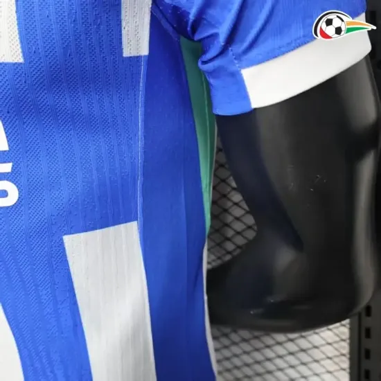 Camisa Brighton Baratas Local Primeiro Kit 2025/26 Versão Jogador Azul/Branco Camisa Brighton Baratas Local Primeiro Kit 2025/26 Versão Jogador Azul/Branco